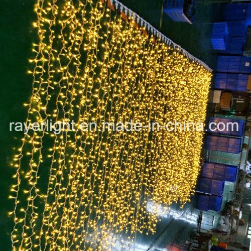 Outdoor Shopping Mall Commercial LED Christmas Curtain Lights