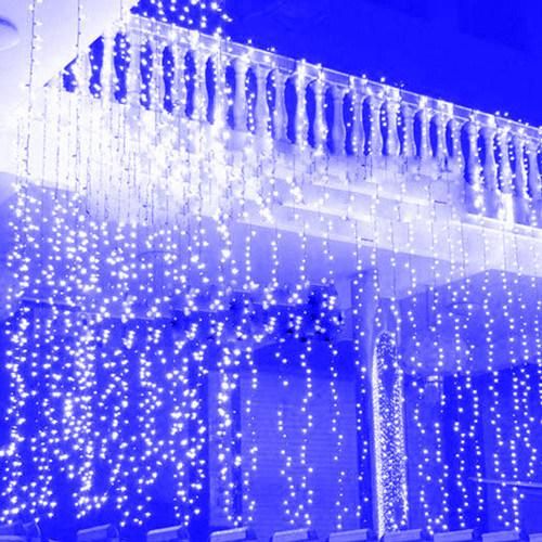 LED Waterfall Light Icicle Decorative Lights Christmas Mall Decoration LED Curtain Light