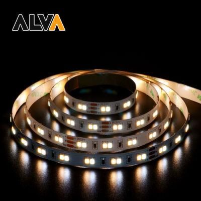 120PCS/M CCT SMD2835 Flexible Rope Light 12V 24V LED Strip with TUV CE, IEC