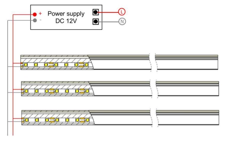 24V IP68 UV Proof High Quality SMD 2835 CCT 2700K-6500K 10mm Side Bend Neon LED Light