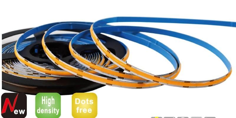 New 24V 512LEDs/M COB LED Flexible Strip with No Light Spots