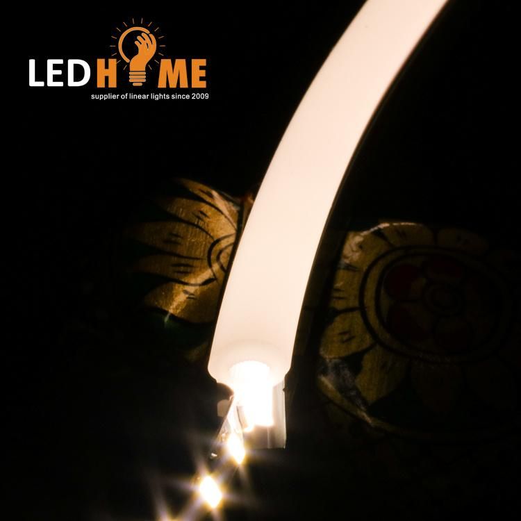 120 Degree LED Tube Silicone Profile with Strip Indoor Lighting