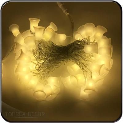 Toprex Christmas Decor Jingle Bell String Lights