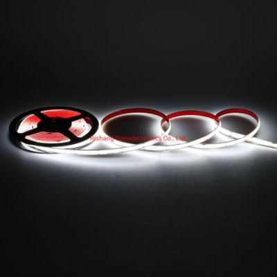 Seamless Light Output DC24V 10W 2700K CRI90 Flexible LED COB Light Strip