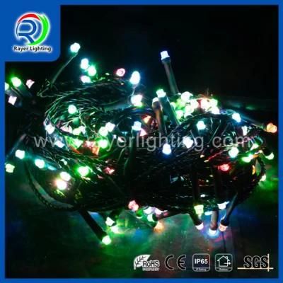 LED Lighting Chain Garden Christmas Outdoor Green String Lights