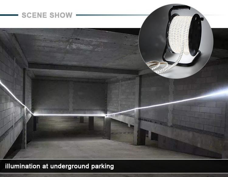 LED Light for Construction Site 10 Meter 25 Meter 50 Meter Waterproof Used in Underground Parking