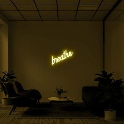 PVC Neon Sign Custom Making Breathe LED Neon Sign for Decoration