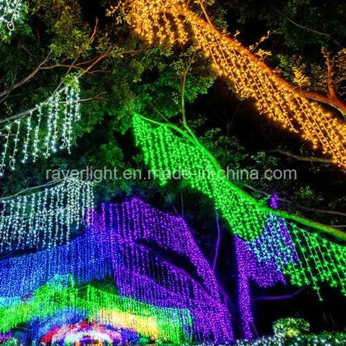 Multicolor Christmas Hotel Festival Party Decoration Multi Color LED Icicle Light