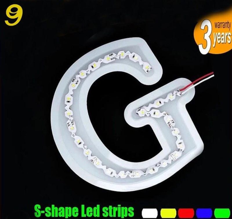 DC12V Zigzag SMD2835 LED Strip Light for Illuminated Channel Letter & Signage