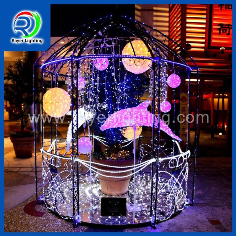 Customized Large Christmas Decoration Lights LED Lighting Ball