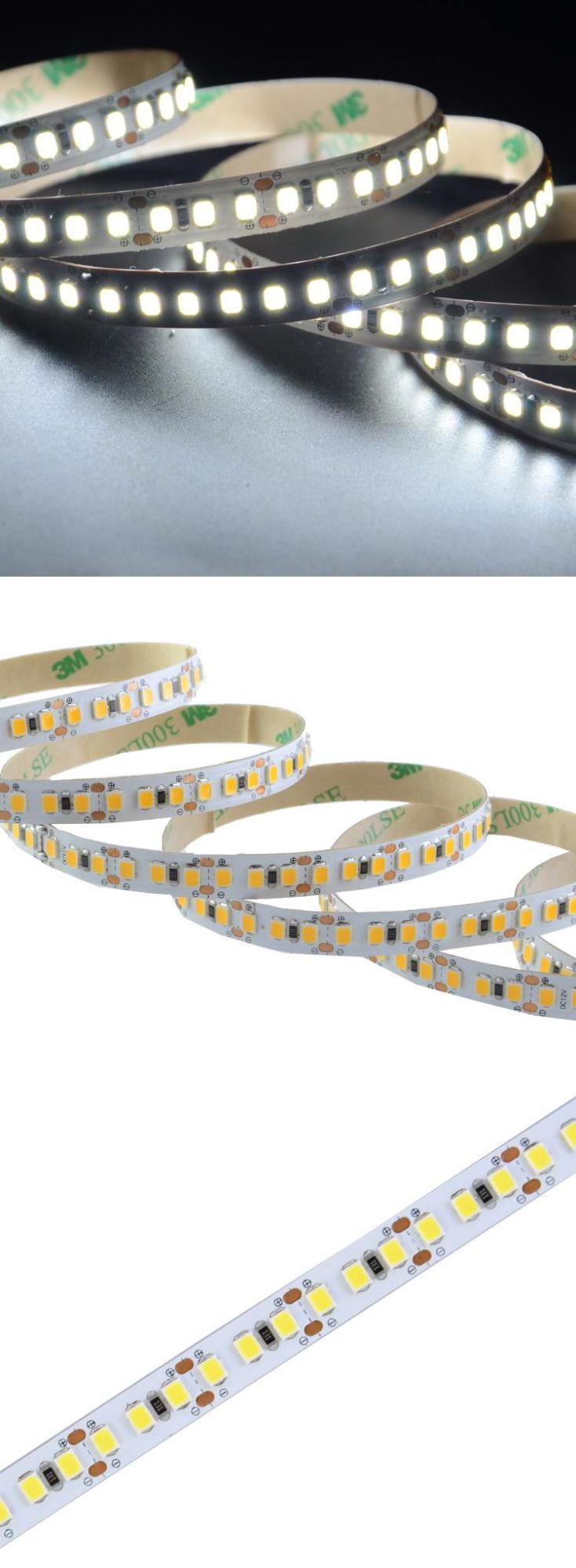 High Bright No light dark 12V/24V 18W SMD2835 LED strip