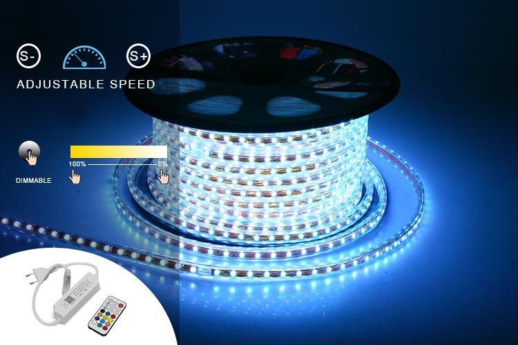 Multi Color 5050 RGB 60LED Strip Light with Remote Control 14W/M Waterproof IP65