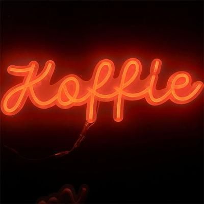 Wall Mounted Decorative LED Neon Light Sign Amnufacturer Acrylic Koffie LED Neon Sign Letters