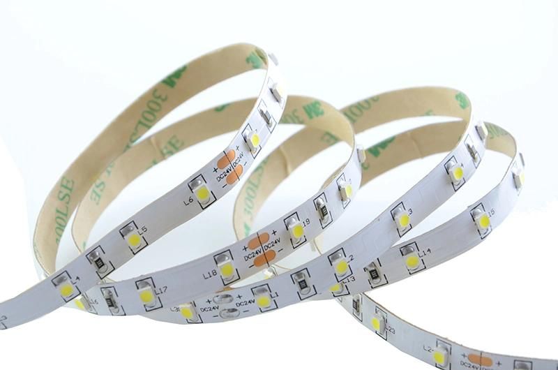 60LEDs/m Strip flessibile adesiva/ Tira LED/ Single Color LED Strip Light