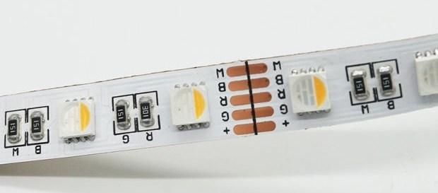 High Brightness 5050 RGBW Color LED Strip Sample Offered