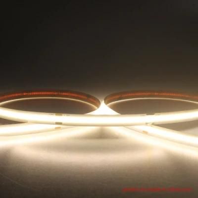 High CRI90 DOT Free COB LED Strip Adopt Flip Chip Technology, Flexible LED Light Strip