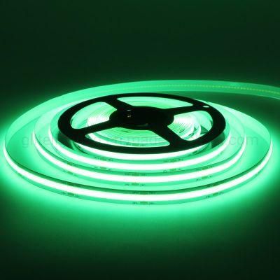 Low Voltage Fcob 320LED Green Color Strip light for Decoration