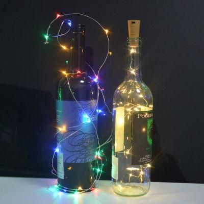 Customized Length Cork Bottle Copper LED String Light