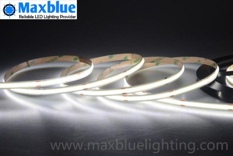 High Density 528chips 10W/15W COB LED Strip for Cabinet Lighting