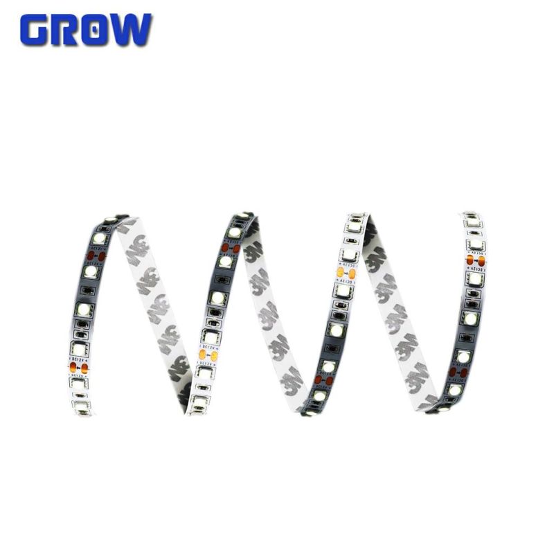 High Brightness 60PCS 1200lm/M 2835 LED Strip Light with 2 Years Warranty 5m/Roll 4.8m/W