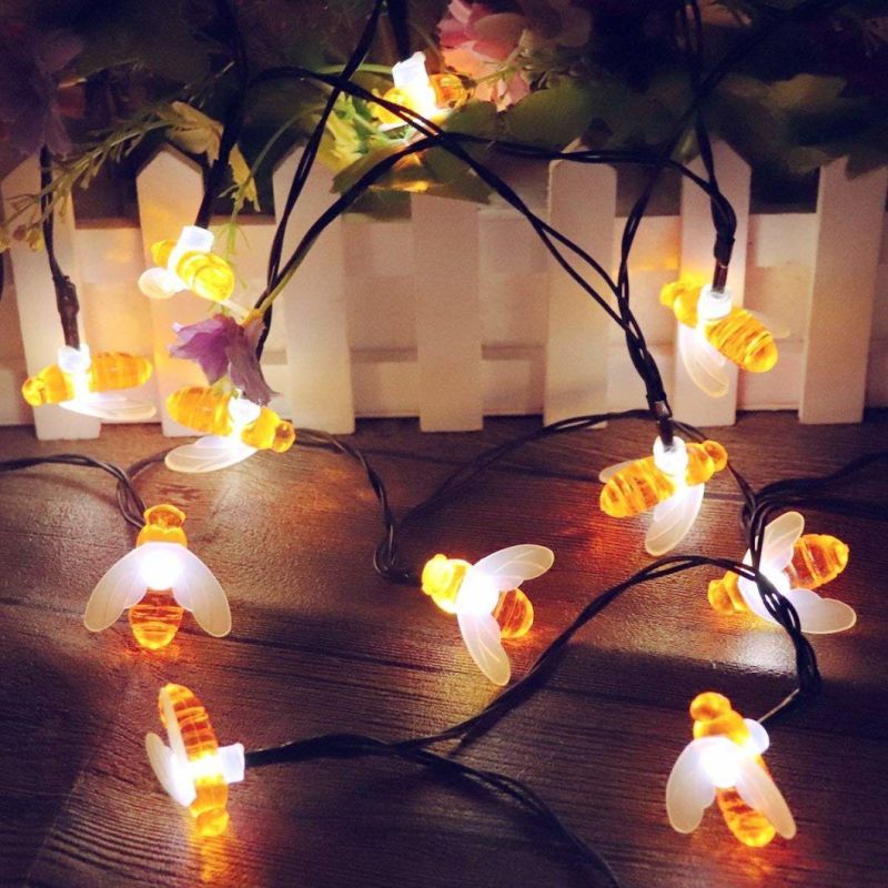 Factory Superb Quality Waterproof LED Bee Shape String Light