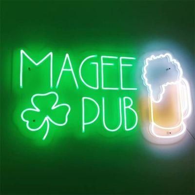 Custom Color Magee Pub Neon Sign Wall Decorative Lights LED Acrylic Neon Lights