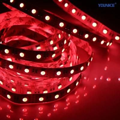 High Quality 24V 60LED 5050 RGBW 4-in-1 LED Flexible Tape Strip for Project