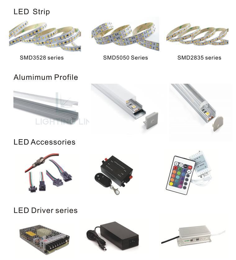 Constant Current LED 2835 Strip with Super High Illumination