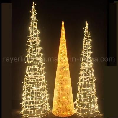 1.8m High Tree Lights Decorative LED Crystal Christmas Tree Decoration LED Motif Light