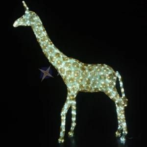 Giraffe 3D Motif Light Waterproof for Lighting Displays and Holiday Decoration