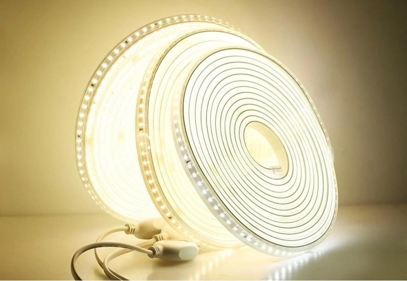 IP65 LED Strip Light 60/ 120/ 180/ 240PCS SMD2835 5050 5730 5630 8mm 10mm 12mm 220-240V 110-130V