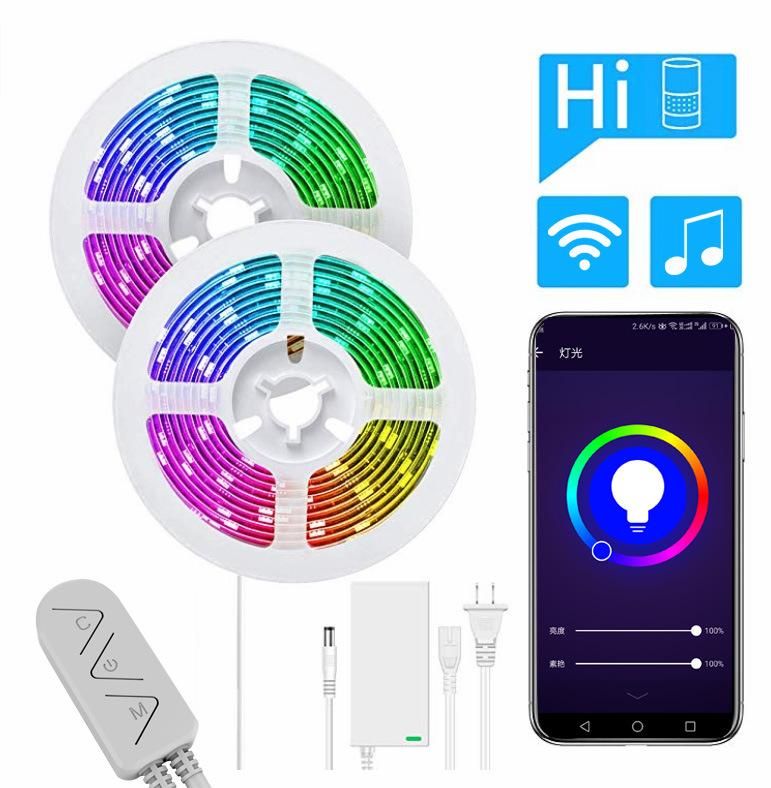 Smart Home WiFi LED Rope Light Set RGB