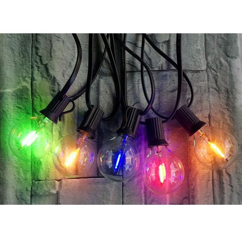 Liancheng G40 Colorful Shatterproof Christmas Holiday Fairy Light LED String