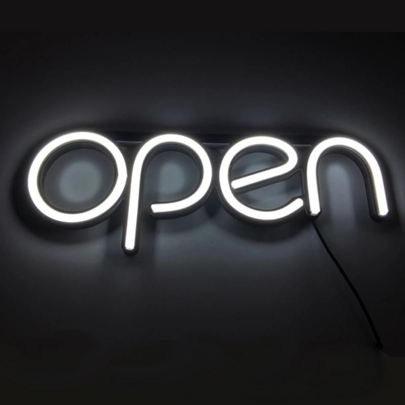 Super Bright Silicone LED Luminous Light Board Open Billboard Hanging