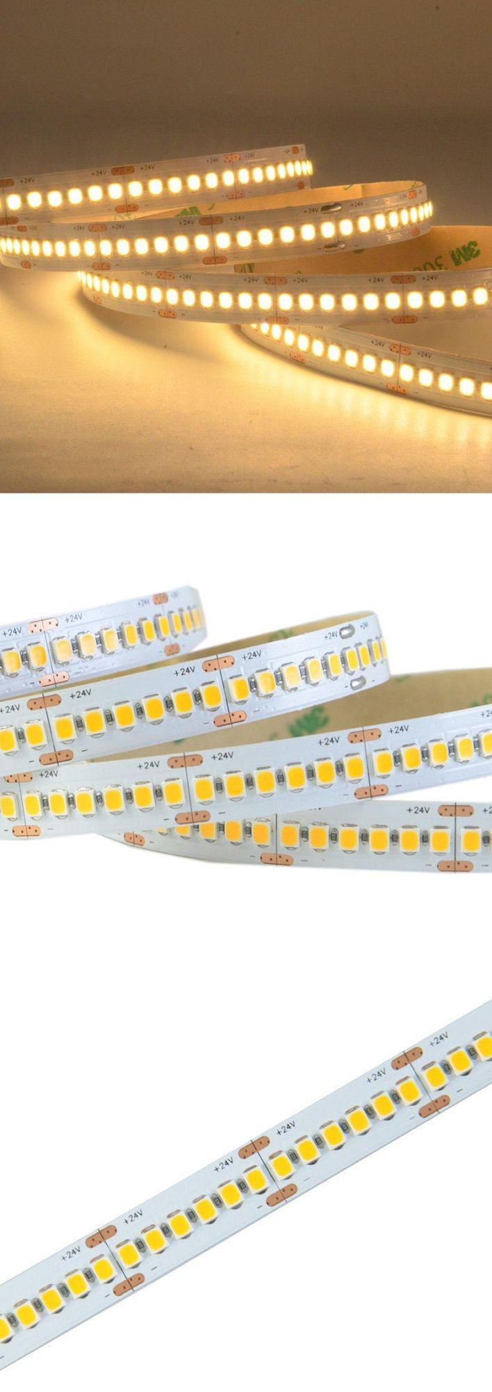 2835 Led Smd 240Leds 24V 10Mm Led Light Strip With Remote Led Strip Ribbon Standard Leds