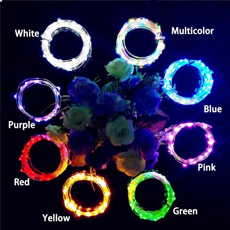 2m 20LED Lamp Cork Shaped LED String Lights