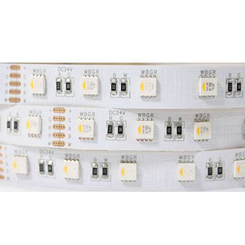 IP20 RGBW 4 in 1 Chips SMD Flexible LED Strip