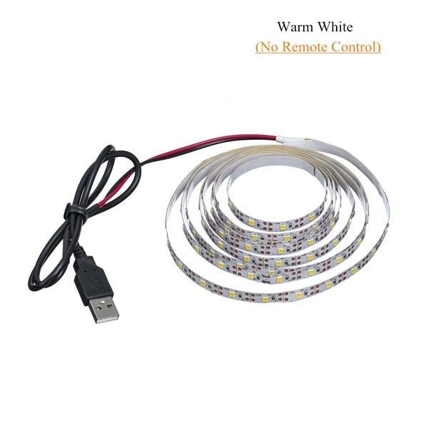 Flexible LED Strip Light USB Input 5V Rbg LED Light Bar 2835 Light Source