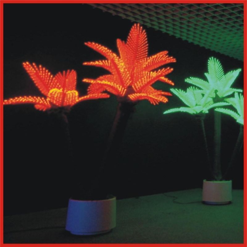 Outdoor 3m 5m 8m Artificial LED Palm Tree Light