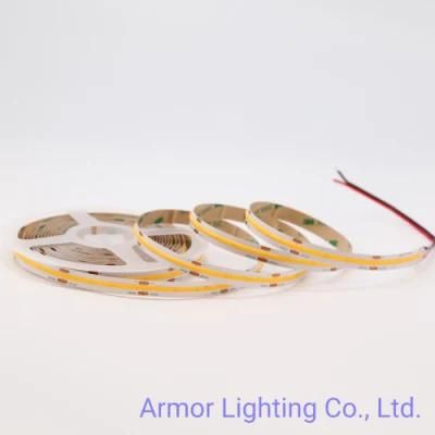 New Arrival COB LED Strip Light 512LED 10mm DC24V IP67 CRI90 for Home/Bedroom/Kitchen Decoration