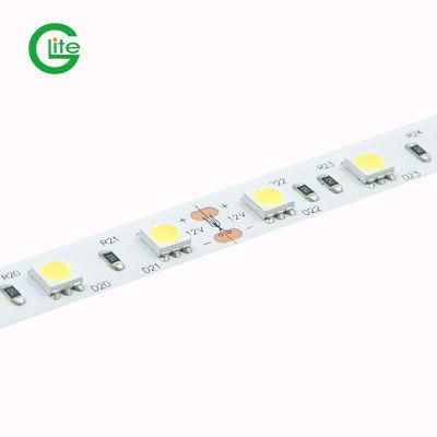 Best Quality SMD5050 60LED LED Strip 6W White Color LED Strip Light