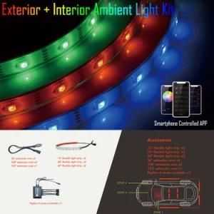 Chasing Strobe LED Under Dash Car Light LED Ambient Lighting Extrior LED Lights Car