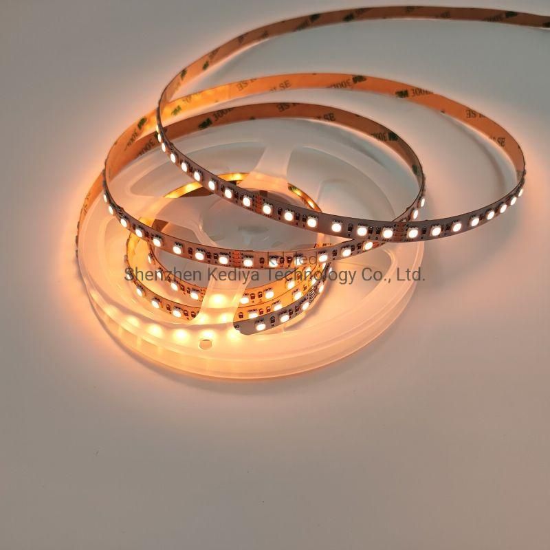 5mm Customized 8mm FPC Width 120LED/Meter DC24V 3838 RGB LED Strip Light