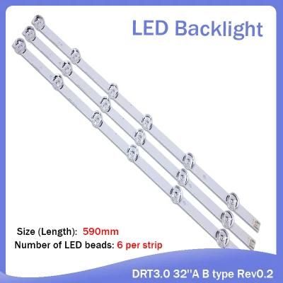 SMD3030 6LED LED Strip 38.4V High Brightness Strip Light with CE Certificate