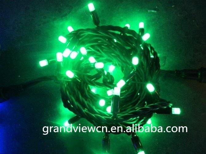 Christmas Holiday Rubber Cable Wire String Light with Glue Inside