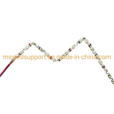 20meters/Roll S Style Flexible 12V IP66 6mm Width 60LEDs SMD2835 Zigzag PCB S Shape LED Strip for Mini Letters