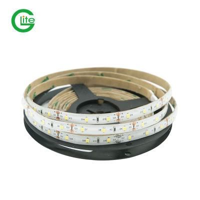 24V Flexible High CRI Ra 90 160lm Per Watt Warm White 2835 High Efficiency White Dimmable LED Strip Light