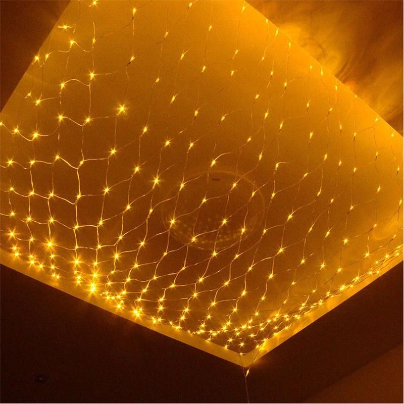 Spider Web Christmas Decoration LED Net Light