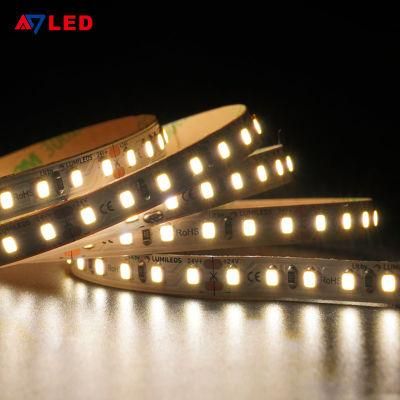 Free Sample Lumileds SMD 2835 LED Strip Waterproof Outdoor CRI 90 3000K 4000K 6500K 24V 5m Flexible LED Strip Light for Room