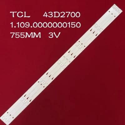 7 Lights 3 Strips 1 Set Suitable for Original New 43-Inch TCL 43D2700 TV TV Light Strip